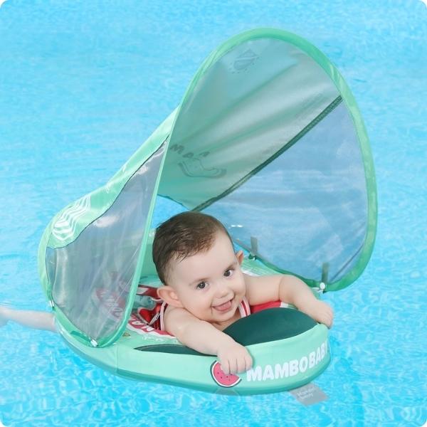 Flotador mambo baby para bebes, flotador seguro para piscinas